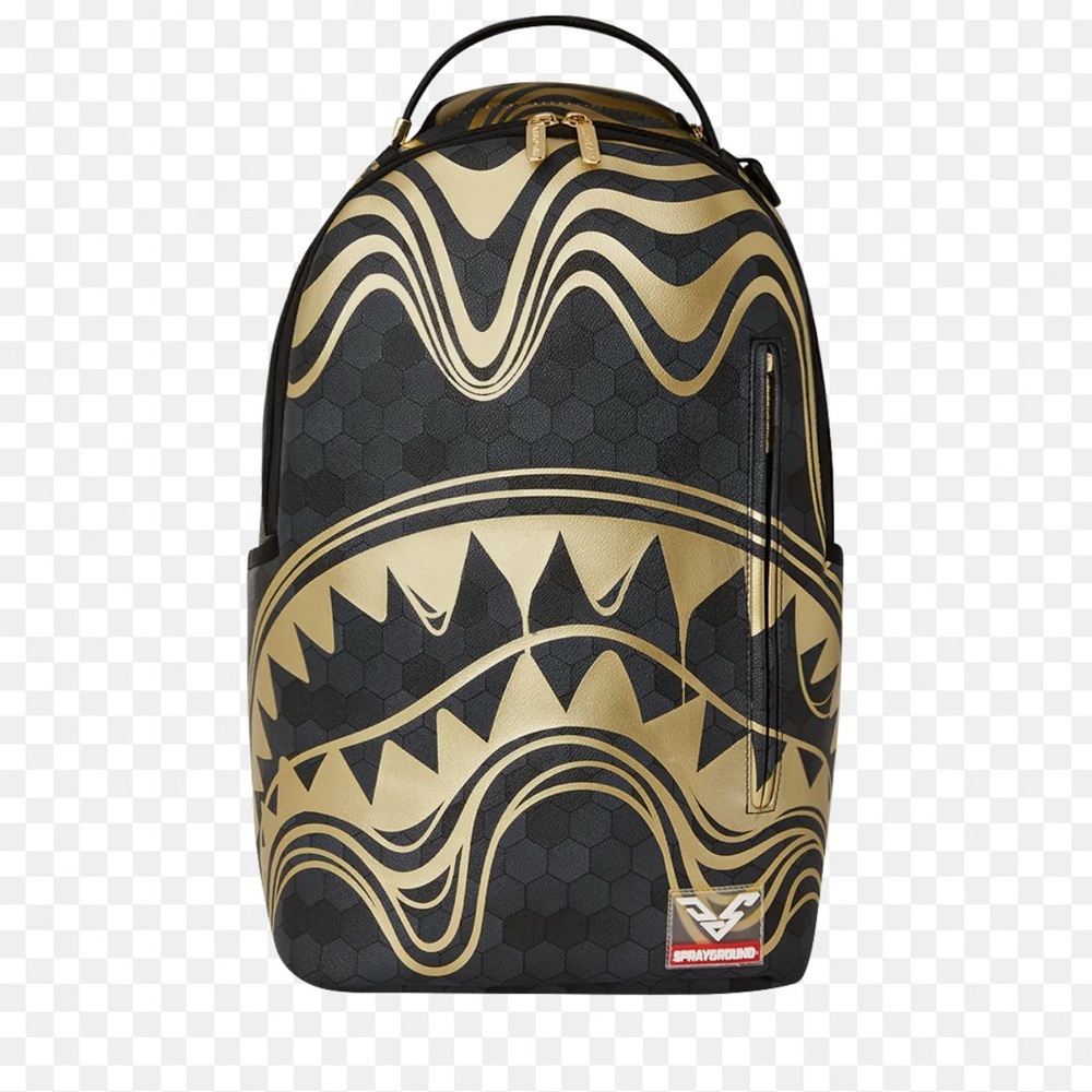 Sprayground Limited Edition Honey Comb Devonta Smith Collab Backpack